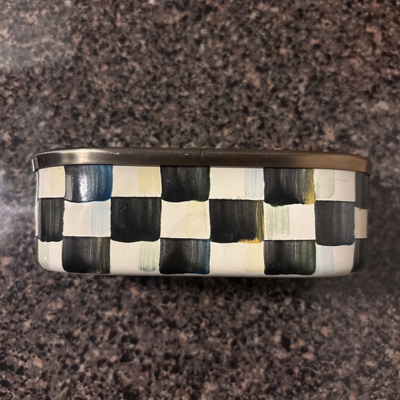 Mackenzie-Childs Courtly Check Caddy with Grinders - Picture 4 of 5